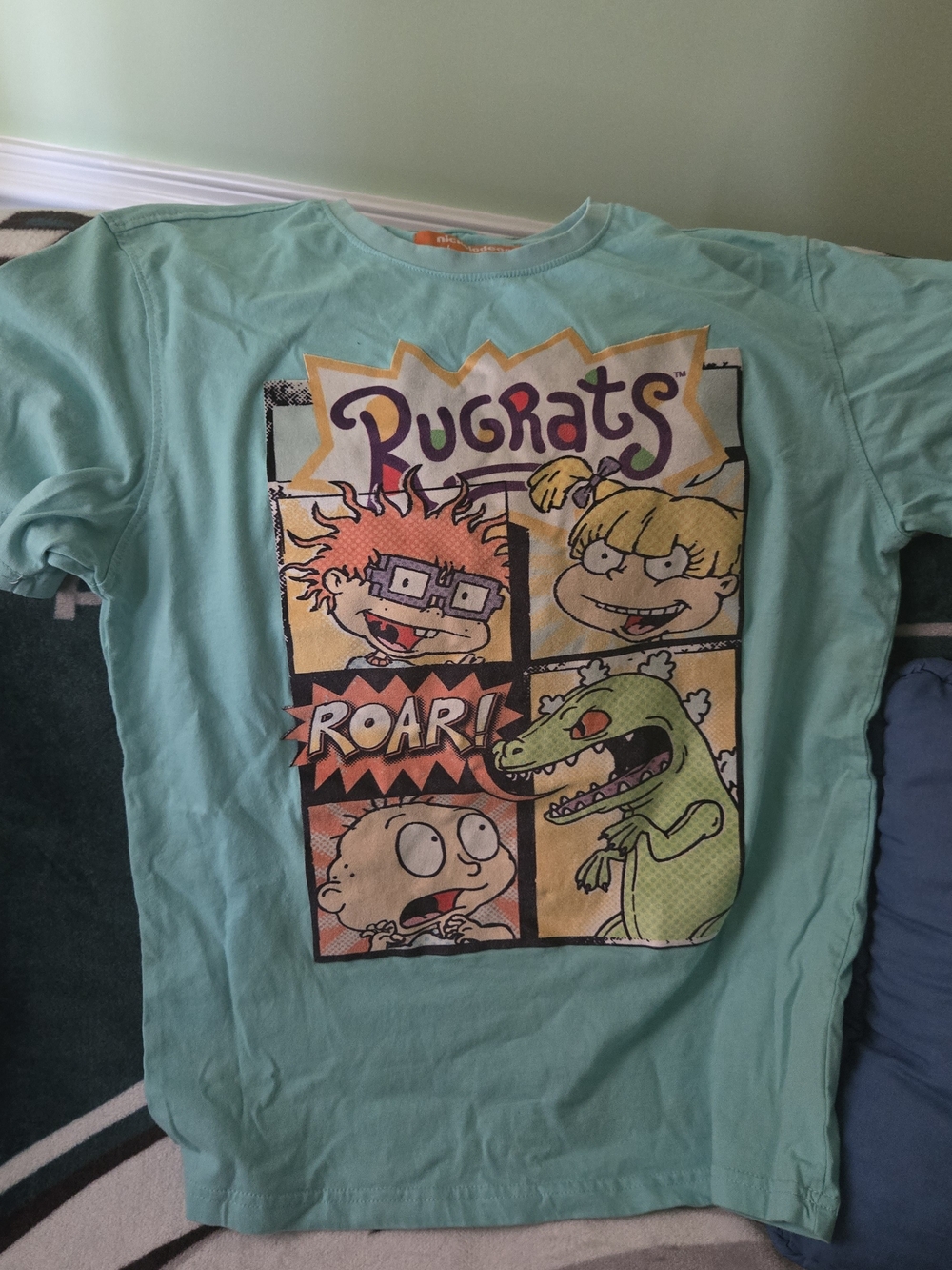 Nickelodeon Rugrats Tee in Aqua